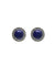 Boutons de manchette Lapis Lazuli et marcassites