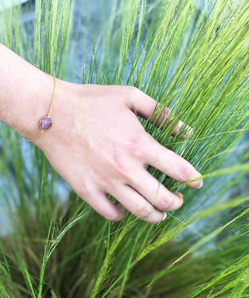 Bracelet améthyste