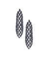 Boucles d'oreille tapis diamant Editions LESSisRARE Bijoux