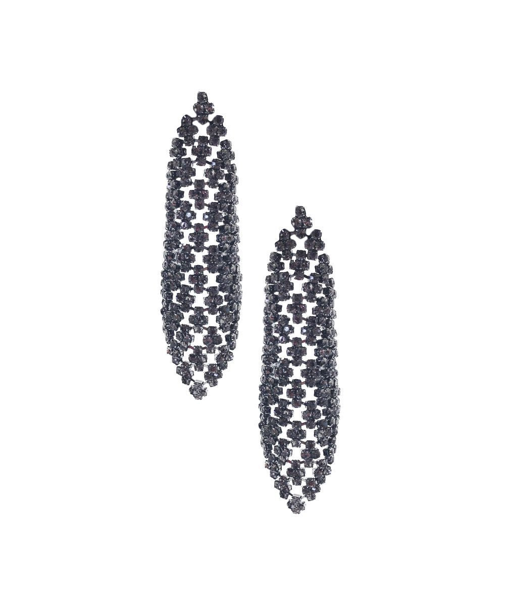 Boucles d'oreille tapis diamant - Editions LESSisRARE Bijoux