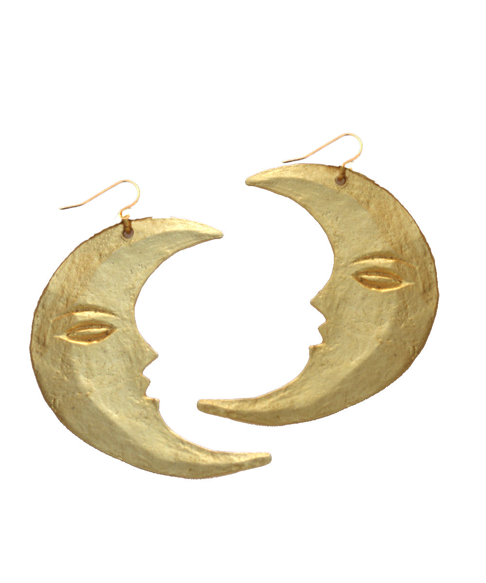 Boucles d'oreilles Kissing moons - Carole Saint Germes