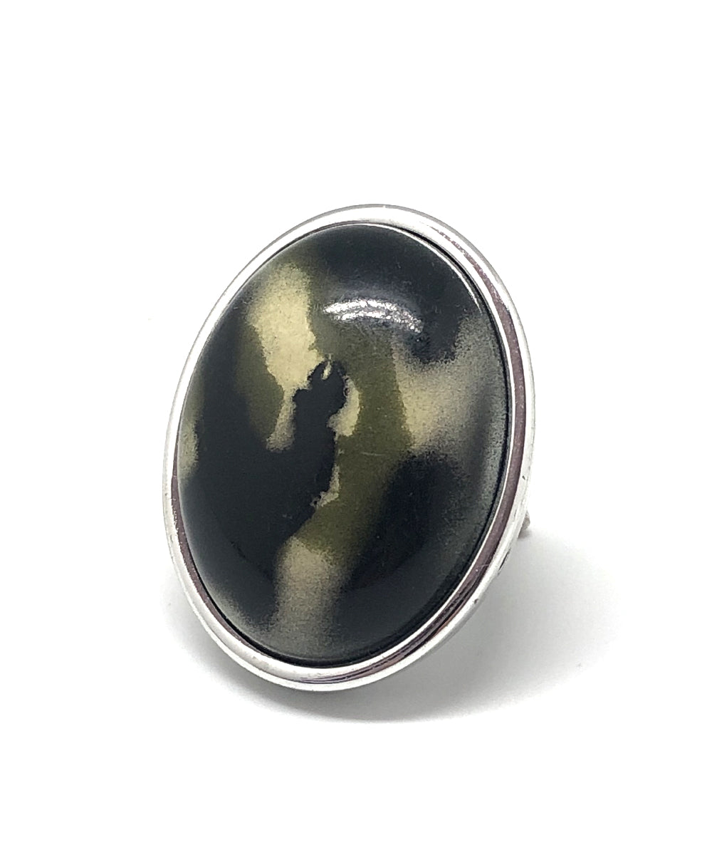 Grosse Bague Camouflage - Editions LESSisRARE Bijoux