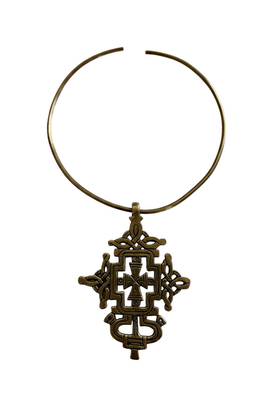 Collier torque éthnique