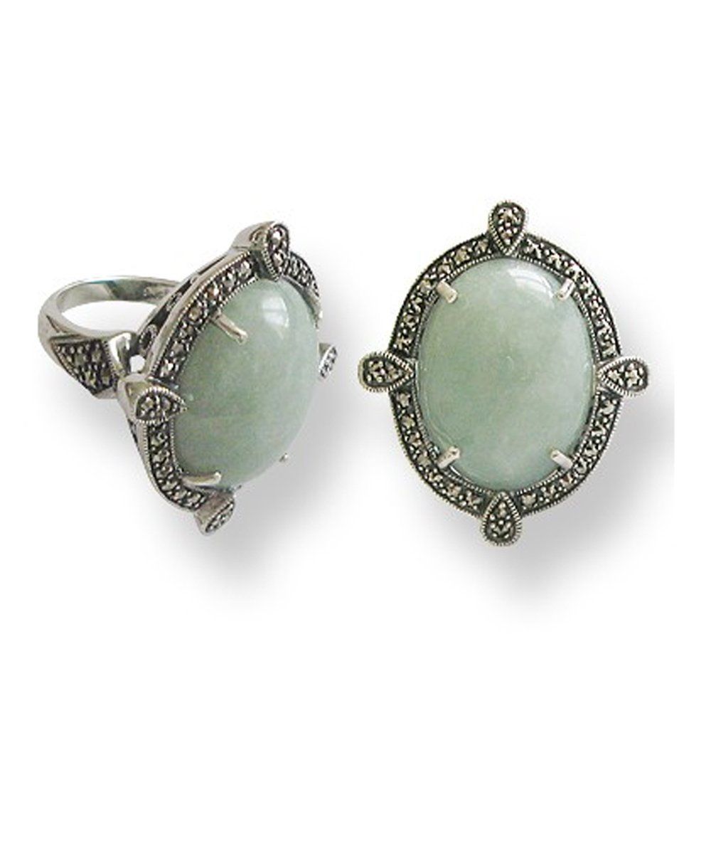 grosse-bague-en-jade art déco