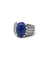 lapis lazuli art deco ring