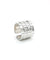 Silver Gearing wide ring - Isabelle Michel