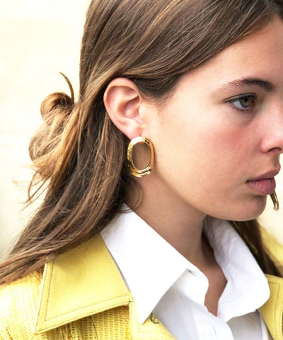 Gold WAY S designer earrings Earrings