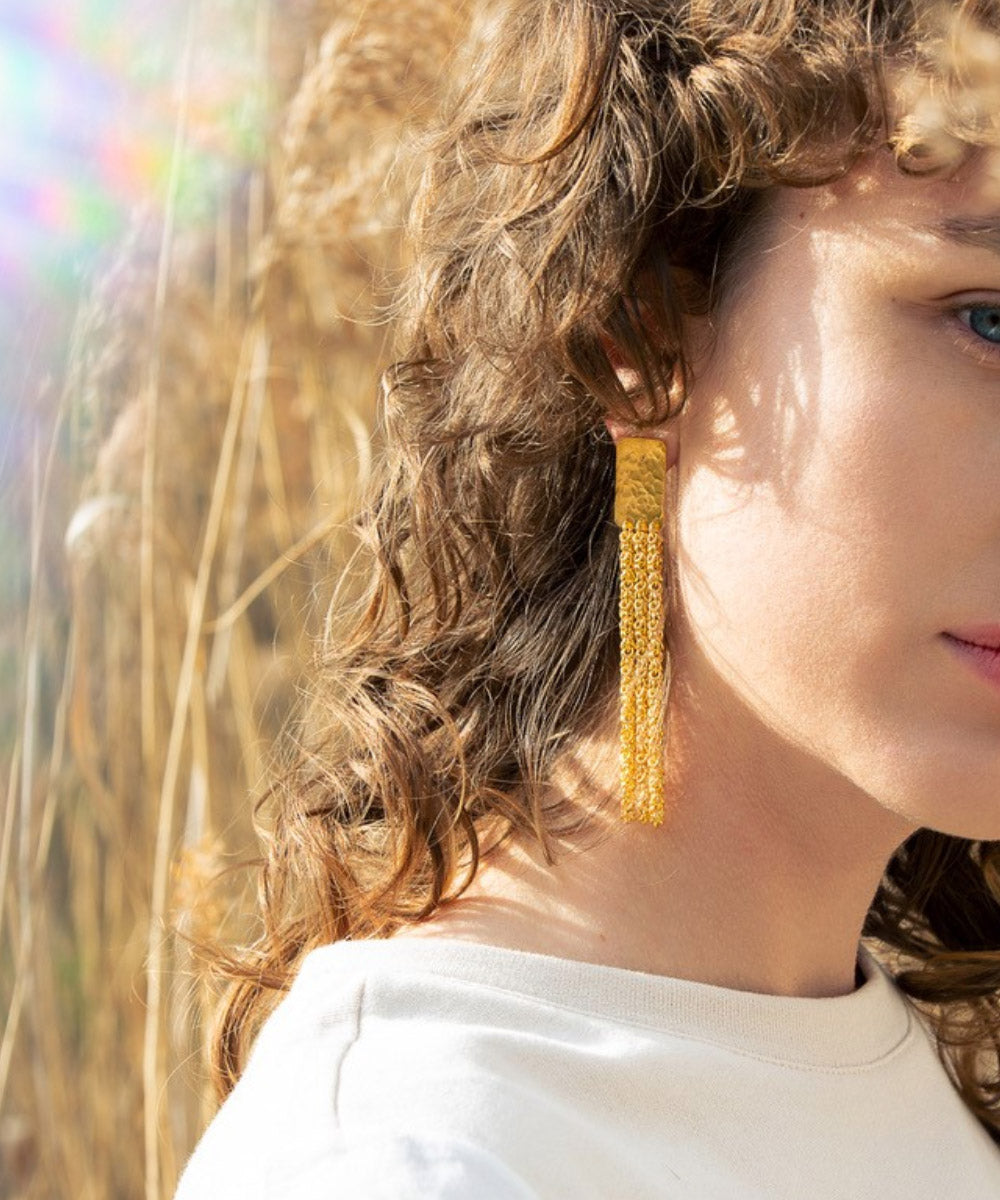Boucles d'oreilles Chaînes - Eloïse Fiorentino