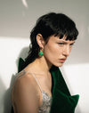 70 malachite earrings - Isabelle Michel