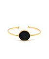 Black Alya bangle bracelet