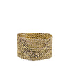 gold mesh bracelet Editions LESSisRARE Bijoux