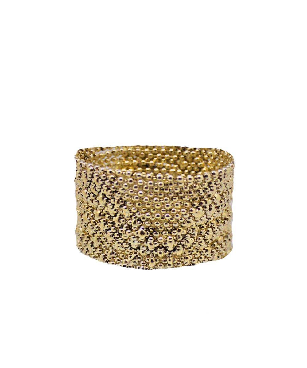 bracelet maille doré Editions LESSisRARE Bijoux
