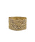 Gold metal mesh bracelet - Editions LESSisRARE Bijoux