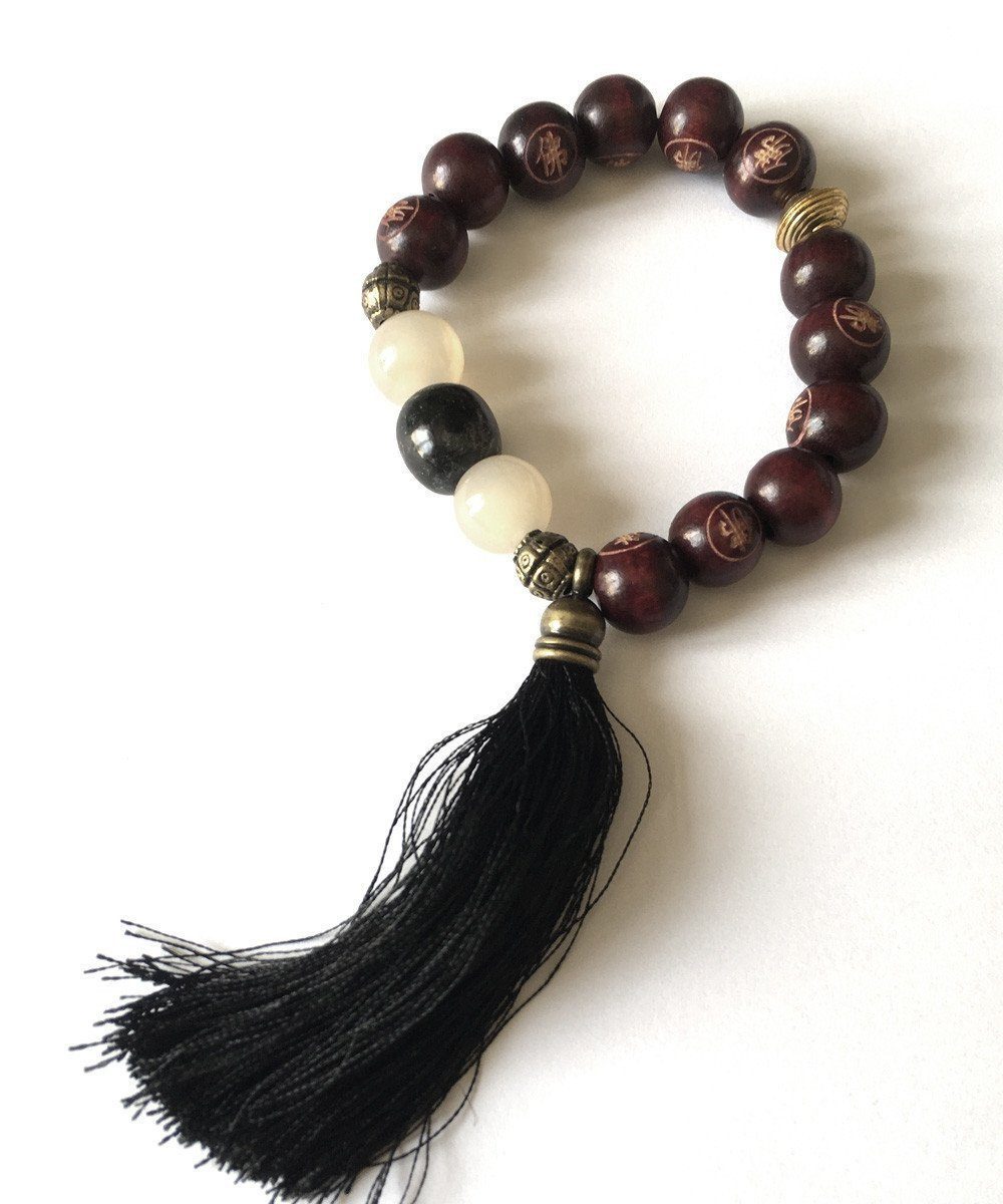 jewels-of-mala-bracelet-mala-tibetain-agate-blanche-et-pompon