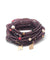 Bracelets améthystes et charms  Lucky 13  - Lara Curcio Jewelry