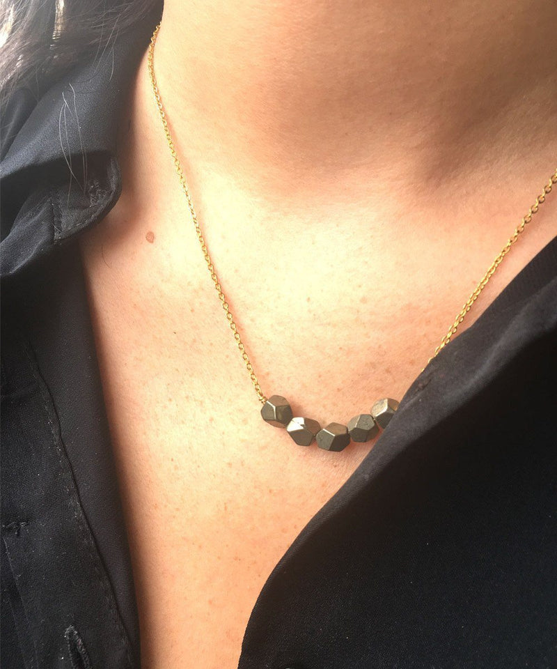 Pyrites necklace - Eloïse Fiorentino