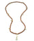 Light wood mala long necklace - Jewels of Mala