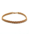 choker gold plated twist Editions LESSisRARE Jewelry