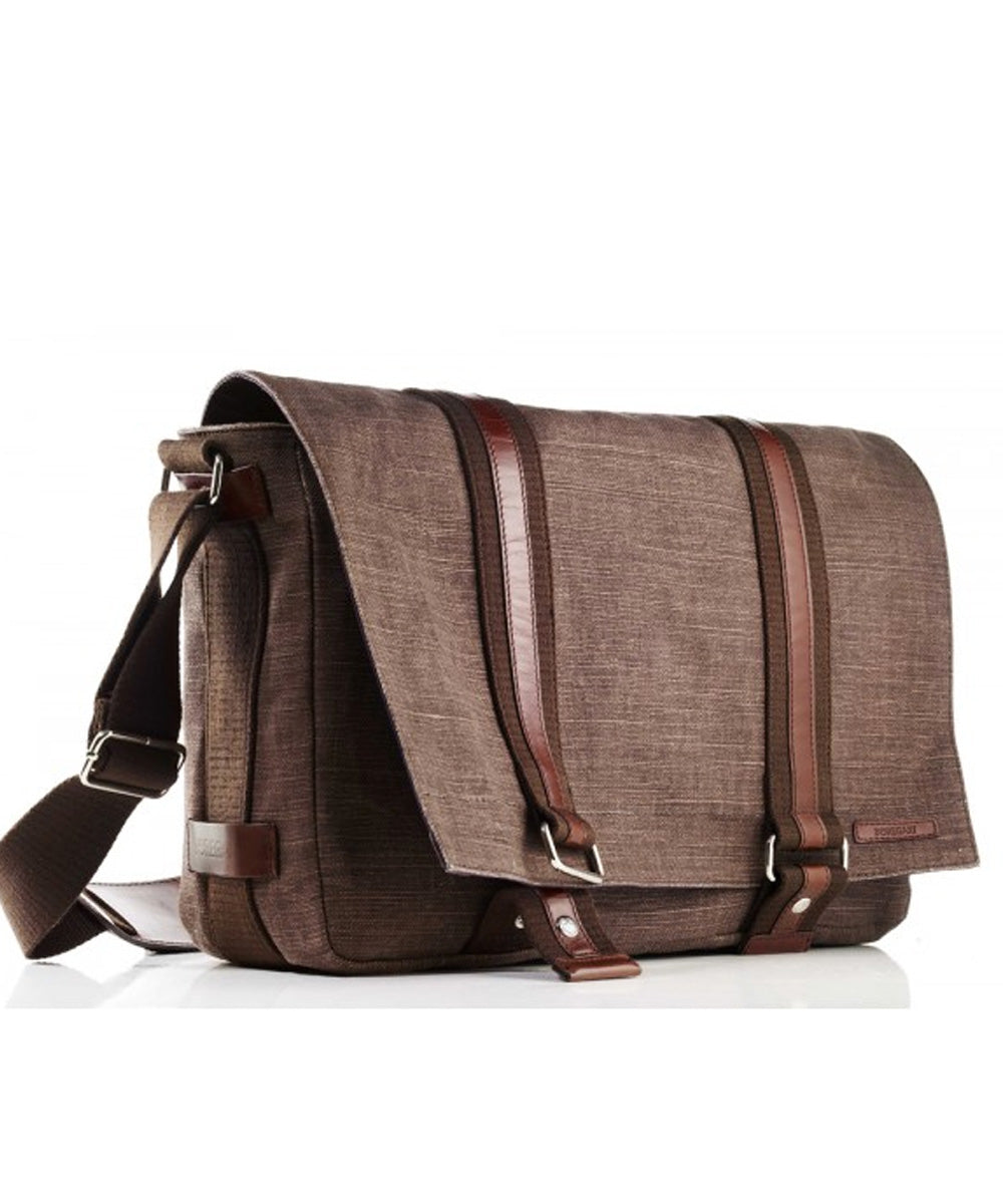 Grand sac business homme marron 