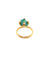 Amy Gattas Muzo ring, creative emerald stone