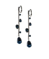 Swarovski Midnight designer clip earrings Earrings