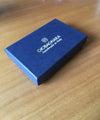 Blue shagreen cufflinks designer bhome box