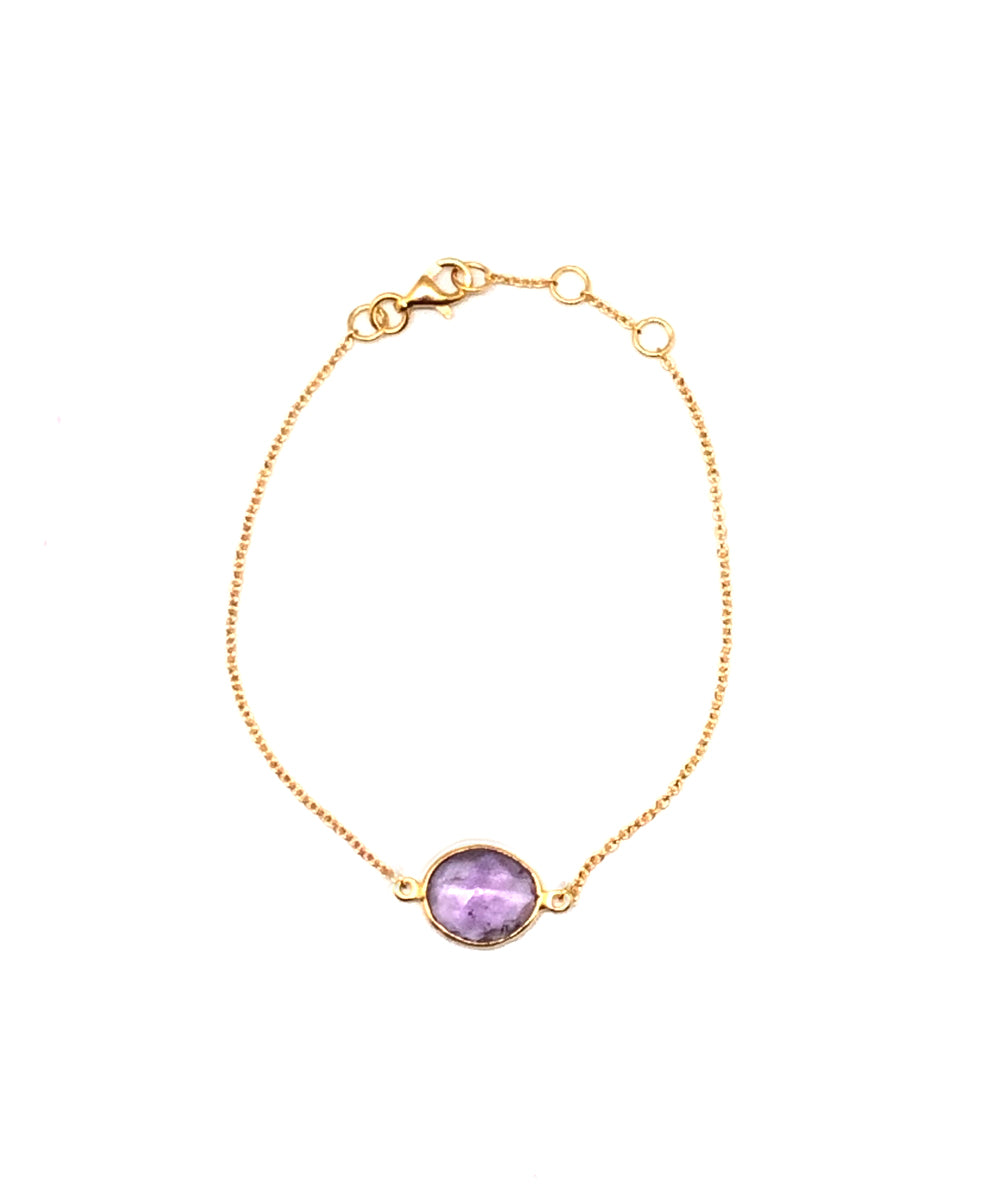 Bracelet améthyste