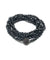 Bracelet of black hematite beads - Fonsi
