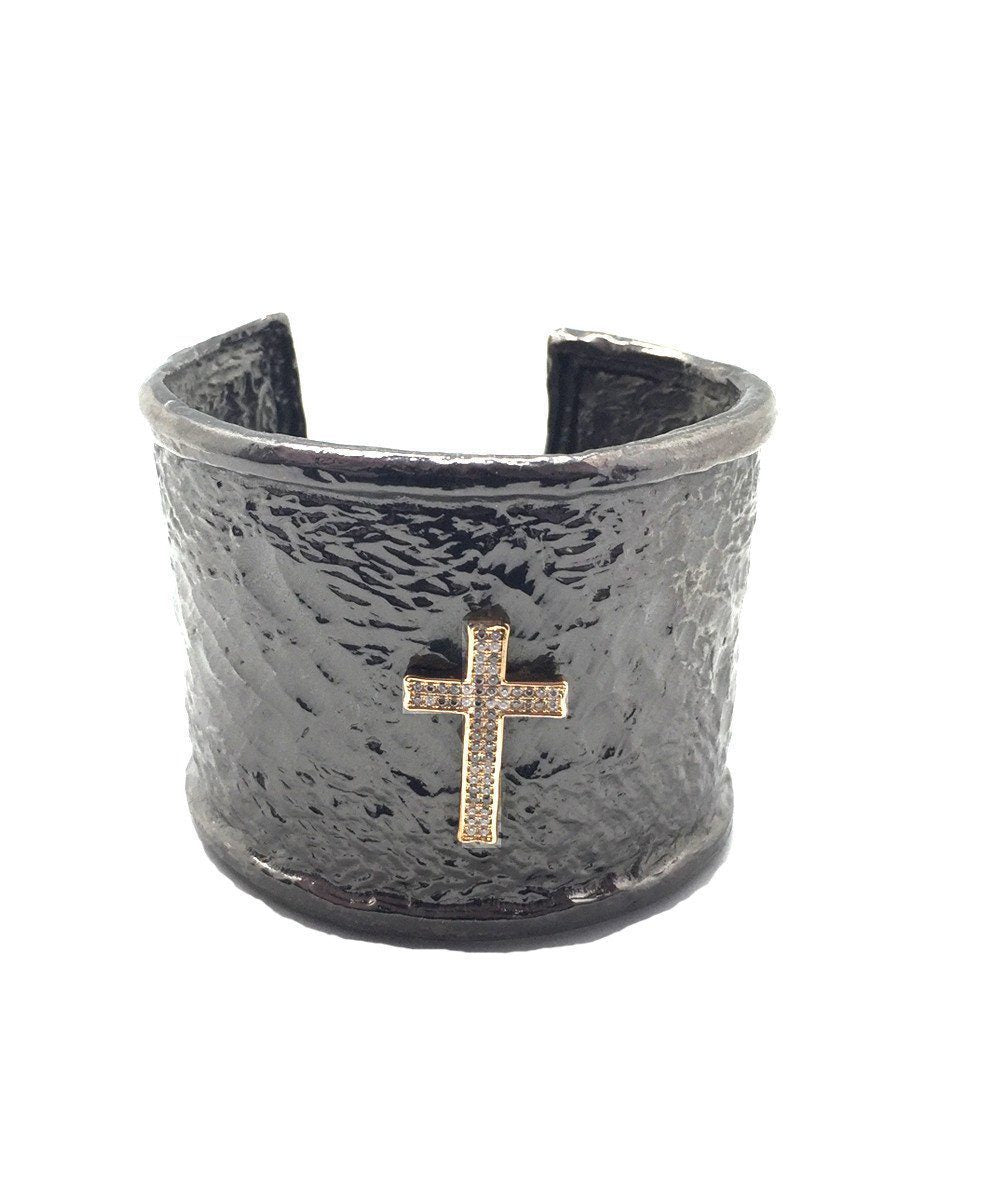 carole-saint-germes-bracelet-manchette-gun-croix