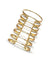 bracelet-metal-openwork-cuff-gold Editions LESSisRARE Jewels