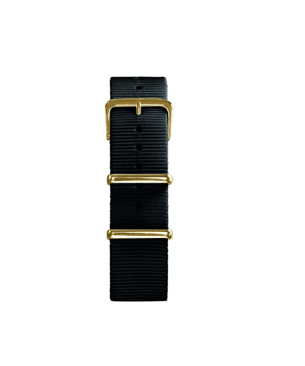 Bracelet noir Nato Pink Gold -20 mm oxygen watch