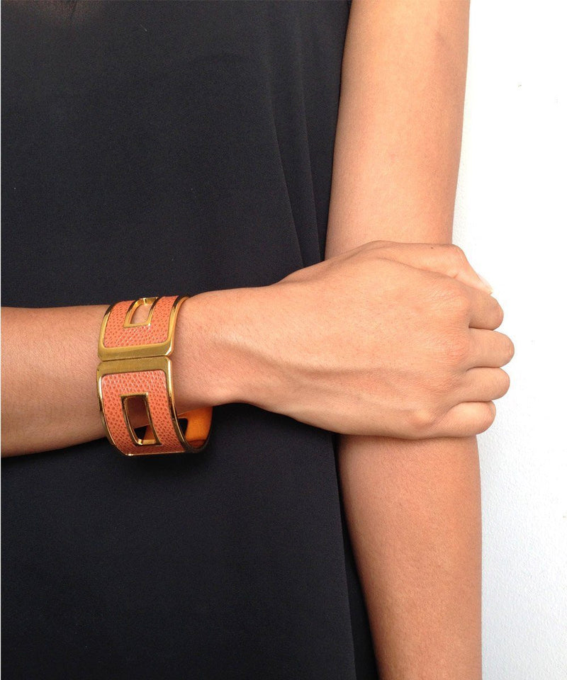 leather bhome bracelet