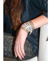 Bracelet Broderie serpentin Editions LESSisRARE Bijoux porté 2