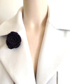 betty-gabrielle-brooch-flower-crocheted-navy worn