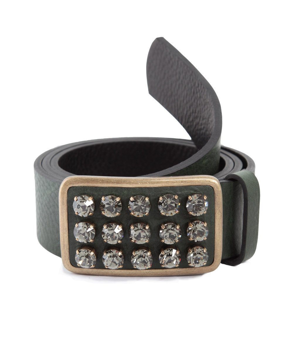 ceinture-cuir-vert-et-cristaux-swarovski-ronald-pineau