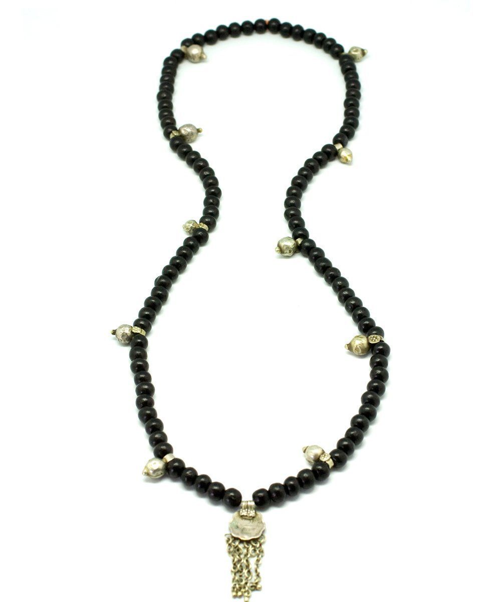 Sautoir mala en bois noir - Jewels of Mala
