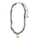 necklace-pyrites-silver-and-pearl-baroque Editions LESSisRARE Pearls