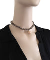 fonsi-necklace-pyrites-silver-and-pearl-baroque Editions LESSisRARE Beads