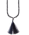 NAKAMOL-necklace tassel-bead-Washer