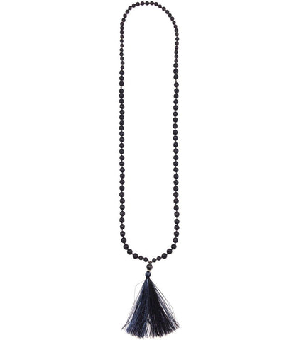 NAKAMOL-necklace tassel-bead-Washer