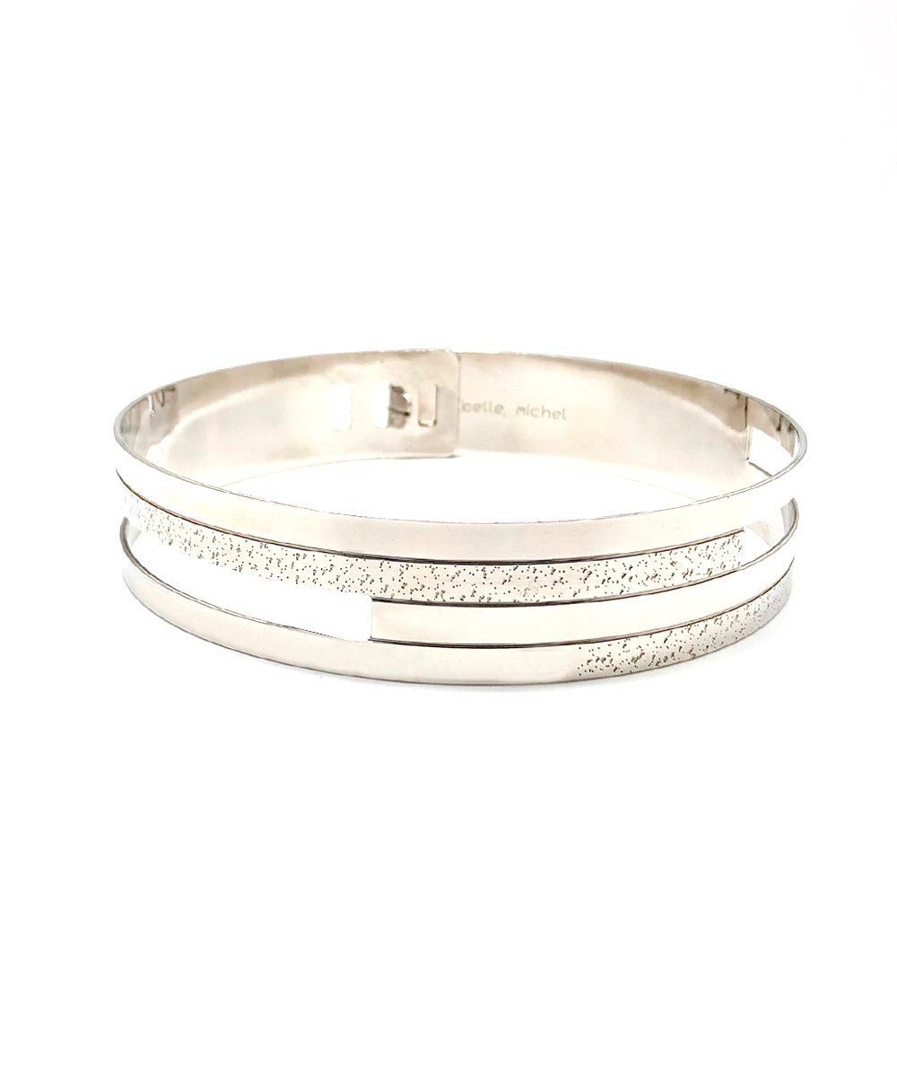 Collier ras de cou argent Skyline - Isabelle Michel