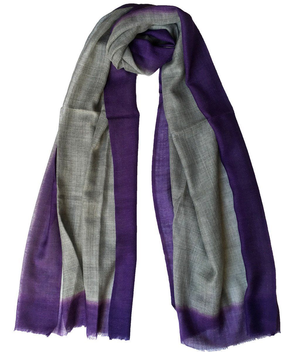 echarpe-tie-and-dye-gris Editions LESSisRARE