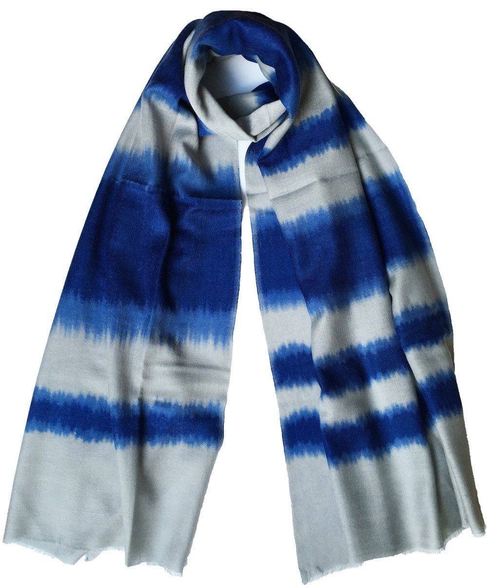 LOVARZI Bleu écharpe pour homme et femme - Keffieh Foulard