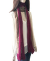scarf-tie-and-dye-beige-pink-for-men-and-women Editions LESSisRARE worn