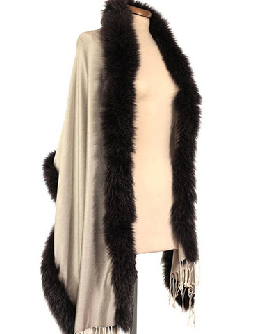 fox-fur-fox-reversible-pink-ecru Editions LESSisRARE worn 1