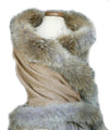 stole-fur-beige-for-woman Editions LESSisRARE