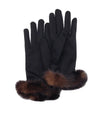 gloves-fur-edged-mink-brown Editions LESSisRARE