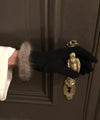 gloves-fur-mink-gray Editions LESSisRARE worn