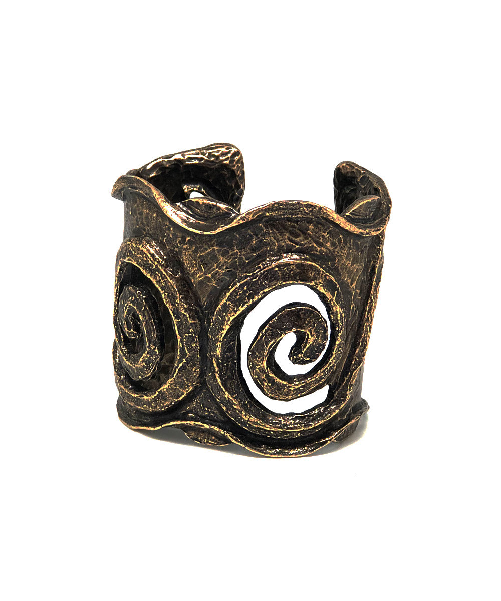 Bracelet torsade bronze carole saint germes