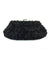 Black roses evening clutch - Editions LESSisRARE
